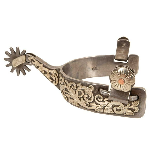 Classic Equine Cashel Performance Horse Spur - Professional Grade Western Equestrian Spurs 2.25 / 12 point L