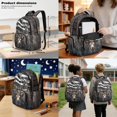 thumbnail image 3 of Xoenoiee Deer American Flag Wood Print Kids Backpack with Lunch Box Ages 6-8 8-10 Preschool School Bag and Lunch Bag Pencil Case 3pcs Elementary Bookbag Satchel Child Students Daypack for Girls Boys, 3 of 6