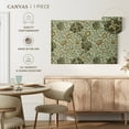 thumbnail image 5 of Elephant Stock Grafton 1883 Wall Art - Horizontal Canvas Wall Art - Living Room Wall Decor - Floral And Botanical Canvas - Gray And Beige Decor By William Morris - 36" x 24", 5 of 8