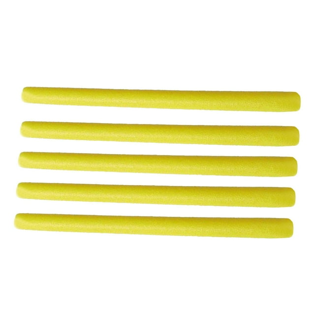 Fundas de espuma Sunnimix para trampolín tubos 5 amarillo