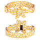 thumbnail image 1 of Collar para perro para niñas, collar para perro para niñas, con lindas flores, hebilla metálica de seguridad ajustable y, 1 of 6