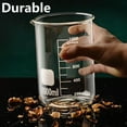 thumbnail image 4 of 50/1000ML 2PCS Glass Measuring Cup Durable Clear Scale Jugs Heat-resisting Laboratory Beaker Kitchen Baking Liquid Container, 4 of 10