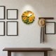 thumbnail image 5 of predolo Reloj de Pared de Girasol Movimiento Silencioso Reloj de Pared con Girasoles para Dormitorio, Cocina, Oficina, 5 of 9