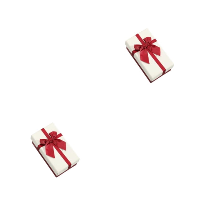 Matsuzay Caja de regalo portátil decorativa protectora joyería reloj colgante pendiente embalaje caja contenedor envoltura Type1 NO1
