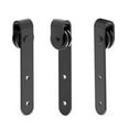 thumbnail image 3 of Cabinet Sliding Barn Door Hardware Kit Super Mini Sliding Door Hardware, 3 of 7