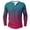 Multicolor#40, variant on LODIENY Men's Henley Shirts Classic Casual Tie Dye Gradient Print Basic Workout Tee Shirts Big and Tall Regular Fit Long Sleeve Cotton Button Ombre T Shirts Multicolor#30 S