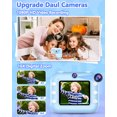 thumbnail image 3 of Kids Camera Instant Print Toys for Boys Girls Age 5-12, 1080P Dual Camera Print Selfie Photos Instant Camera for Kids, Christmas Birthday Gifts for Boys Age 4 5 6 7 8 9 10 Year Old-32GB Blue, 3 of 8