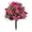 Hot Pink, variant on Geranium Begonia Violet Floral Arrangement Realistic Outdoor Garden Patio Yard Decoration