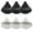 Multicolor, variant on Beauty Tools 6Pcs Washable Powder Puff Washable Makeup Puff Pure Cotton Powder Velour Soft Face Makeup Tool