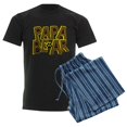thumbnail image 6 of CafePress - PAPA BEAR Pajamas - Men's Dark Loose Fit Cotton Pajama Set, 6 of 7