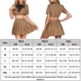 thumbnail image 2 of Disfraz Premium Conjunto de traje de marinero de 2 piezas para mujer, traje elegante para fiesta de Halloween Kuymtek Caqui T L para Mujer, 2 of 8