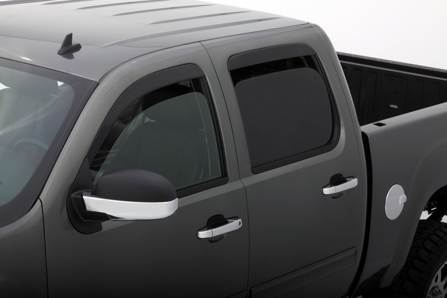 0713 Chevy Avalanche AVS LOW PROFILE Window Visors Rain Guards