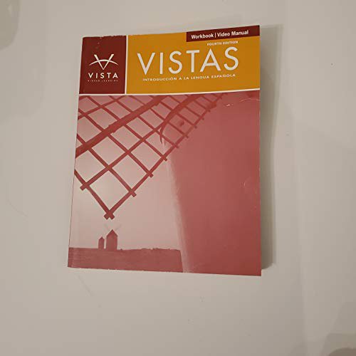 Pre-Owned Vistas: Intro...-Workbook/Video Manual (Paperback) 1605768987 9781605768984