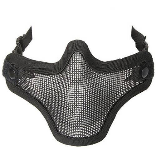ALEKO PBM209BK Air Soft Protective Mask with Mesh Wire, Half Face Coverage, Black by ALEKO