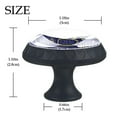 thumbnail image 4 of 4 Pcs Different Language Knobs for Kitchen Cabinet Cupboard Dresser Bookcase Drawer Pulls Handles Round Home Decor, 4 of 7