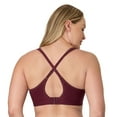 thumbnail image 4 of Bali Women's Wireless, Comfort Revolution Full-Coverage Wirefree Bra, Moisture-Wicking, Juniper Blue Swirl, 4 of 4