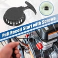 thumbnail image 2 of Unique Bargains 1Set Aluminum Alloy Pull Recoil Start with Screws for 47CC 49CC 50CC Mini Pocket Dirt Bike Minimoto 104mm, 2 of 7