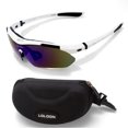 thumbnail image 1 of Gafas Deportivas LOLOON Envolventes con Protección UV400 para Hombres y Mujeres, 1 of 8