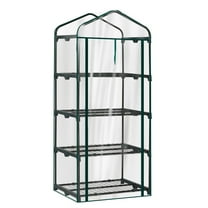 FGYRYK,4 Tier Mini Greenhouse Indoor Outdoor Portable Waterproof for Plant Flowers