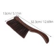 thumbnail image 2 of FONWILYO Hair Dust Brush For Efficient Cleaning Of Carpets In Dark Brown 1 PCS, 2 of 6