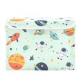 thumbnail image 7 of Yayeee Collapsible Storage Bin with Lid Fabric Closet Decorative Basket with Handles, Space Patterns, 7 of 7