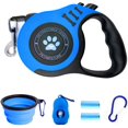 thumbnail image 1 of ATTOE Retractable ATTOE 16ft with Dog Waste Bag Dispenser Dog Bowl for Small Medium Dog, 1 of 6