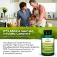 thumbnail image 2 of Swanson Probiotic Complex Vegetable Capsules, 4 Billion Cfu, 120 Count, 2 of 8