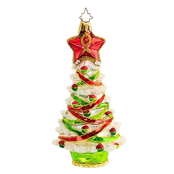 Christopher Radko Company 5.50In Proud Tannenbaum, Glass, Ornament Veterans Charity 1014009