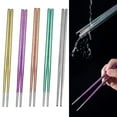 thumbnail image 3 of Lylong 1 Pair Ti Chopsticks Lightweight Colored Chopsticks 230Mm For Camping Picnic, 3 of 7