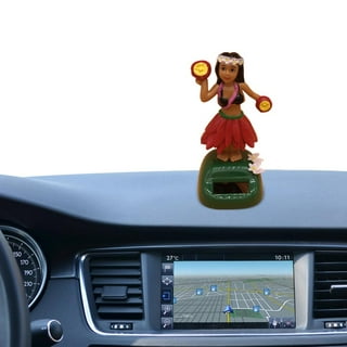 Mr Bean With Teddy Solar Pal Dancing Figure - Car Dashboard Window