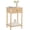 Natural, variant on Night Stand, Small End Table with Storage for Living Room, Farmhouse Bedside Side Table with Spindle Wood Legs for Bedroom, Office, Natural