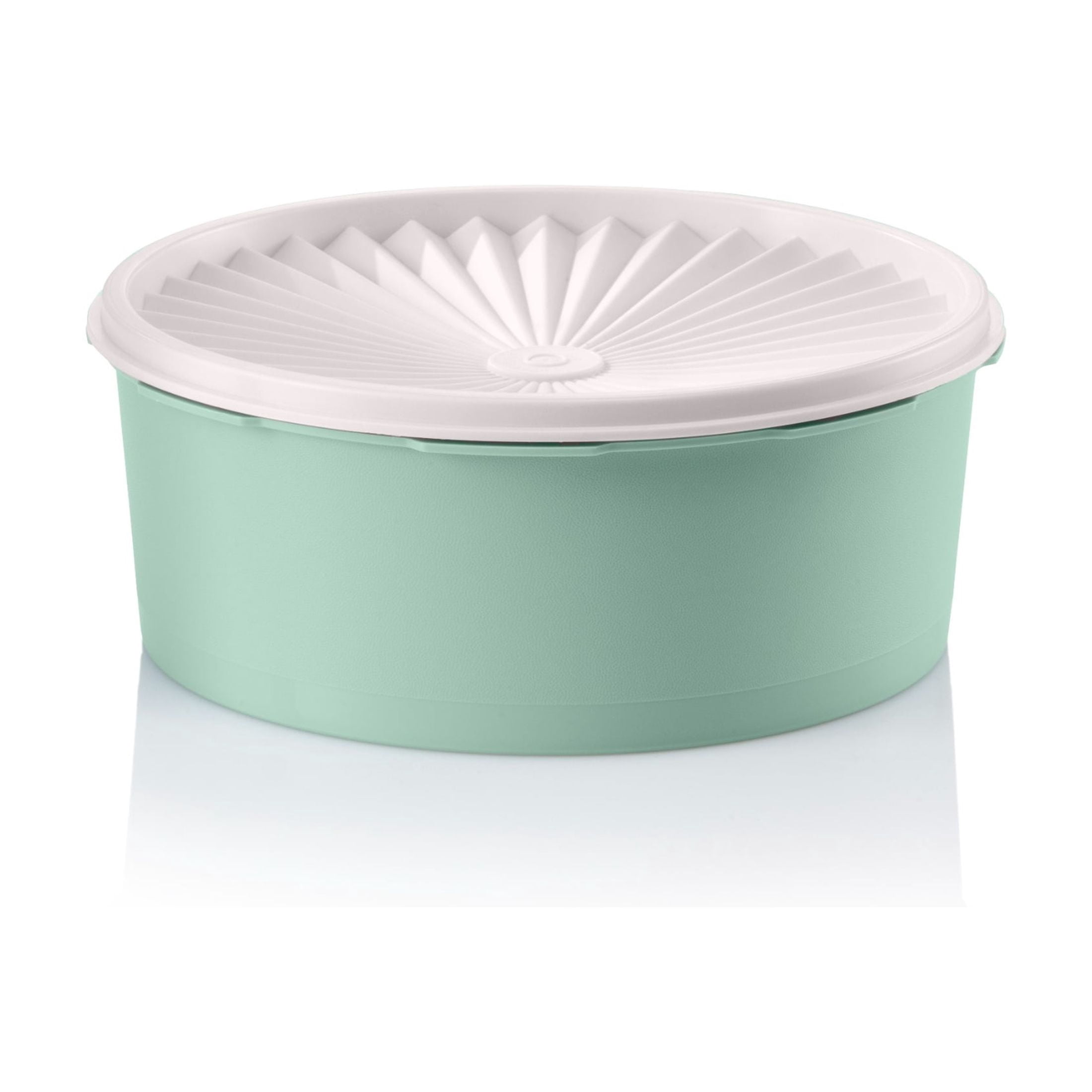 (2 pack) Tupperware Heritage 7.5-Cup Cookie & Food Storage Container with Lid, Green