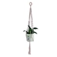 thumbnail image 1 of Portamacetas tejido estilo moderno, ideal para decorar interiores o exteriores con un toque único y natural. Fabricado en algodón de alta calidad, perfecto para colgar en ventanas, porches o, 1 of 6