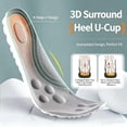 thumbnail image 2 of 2 Pairs Insoles for Women Man, Trimmable Shoe Inserts,  Fit US Men 6.5-12 / Women 7.5-13, Breathable Massage Cushioning Insoles, 2 of 8