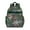 Dark-green-12, variant on Summer Beach Palm Trees Book Bag - Waterproof & Ergonomic Backpack with Chest Strap