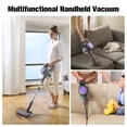 thumbnail image 3 of HOOFUN Cordless Vacuum Cleaner, 50mins Runtime, Powerful Stick Vacuum 6*2600mah Rechargeable Cordless Vacuum for Carpet, Tile, Pet Hair, Hardwood Floors, Silver gray, 3 of 12
