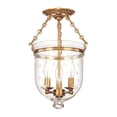 thumbnail image 2 of Hudson Valley Lighting - Hampton - Three Light Flush Mount with Star Pattern, 2 of 2