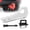 White, variant on AMBULL Tow Hitch Receiver Hook with Hitch Tightener, Truck Hitch 2 Inch Receiver Hitch, Drop Forged Steel Trailer Hitch Receiver 88000 Lbs Break Strength, Scorpion Tail Tow Hook for Trucks, White