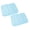 2Pcs, variant on Dog Cooling Mat, Portable Pet Cool Mat with Ice Silk Fabric, Foldable Non-Slip Washable Cool Bed for Cats and Dogs, Self-Cooling Pad for Indoor Outdoor Use, Summer Home Travel Car Crate(15"x11")