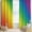 Rainbow-10, variant on Rainbow Curtains Colorful Cartoon Rainbow Blue Modern Art Aesthetic Rod Pocket Blackout Window Drape for Kids Girls Bedroom Living Room Nursery 42x54in