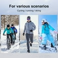 thumbnail image 3 of PENGXIANG Gants de Cyclisme Coupe-Vent d'Hiver Imperméables pour Téléphone Intelligent Gants de Course Chauds Résistants Antidérapants Chauffants pour Randonnée Drivi, 3 of 11