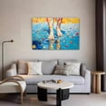thumbnail image 5 of Abstract Art Modern Decorative Painting Feet Framed Canvas Poster Bedroom Decor Sports Landscape Office Room Decor Gift,Frame-style,12x18inch(30x45cm), 5 of 8