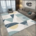 thumbnail image 4 of 6.5'x10' carpet non slip grip indoor carpet moroccan area rug octagon area rug plush area rug, 4 of 10