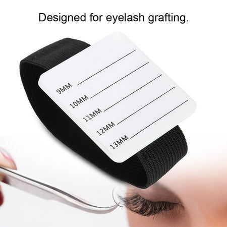 WALFRONT Eyelash Extension Stand Holder Palette With Belt Eyelash Makeup Tool, Eyelash Holder Palette, Eyelash Makeup Stand