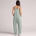 thumbnail image 6 of FLMEI Womens Jumpsuits Casual Summer Onesie Rompers Sleeveless Loose Baggy Overalls Jumpers Adjustable Shoulder Strap Summer Clothes S-XXL, 6 of 9