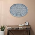 thumbnail image 1 of Luxen Home Metal Grey Medallion Wall Decor, 1 of 1