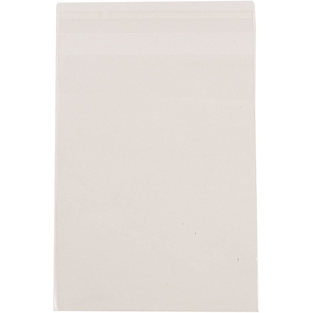 Card Cello Poly Cellophane Bags Envelopes O A6+ 100 4 15/16 x 6 9/16 Clear 