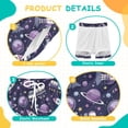 thumbnail image 3 of joogoo Planet Space Stars Boys Swim Trunks Beach Swimsuit Shorts Boxer 5-6T, 3 of 8