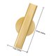thumbnail image 2 of unbranded 2Ud Jarrones De Metal Dorado Estilo Para Flores De Pared Con Adhesivo Para, 2 of 8
