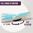 thumbnail image 2 of PRISP Wooden Wobble Balance Board - Round Stability Trainer for Standing Desk, Core Exercises, Ankle Training, Home Gym and Fitness; Wood Balancing Disk, 2 of 7